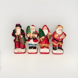 The Memories of Santa Set Of 4 1871, 1894, 1909, 1914 GUC